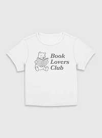 Disney Winnie The Pooh Book Lovers Club Women Baby T-Shirt
