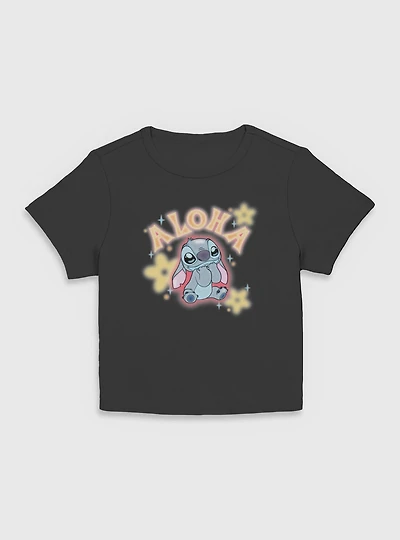 Disney Lilo & Stitch Cute Aloha Women Baby T-Shirt