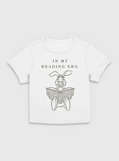 Disney Winnie The Pooh My Reading Era Rabbit Women Baby T-Shirt