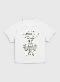 Disney Winnie The Pooh My Reading Era Rabbit Women Baby T-Shirt