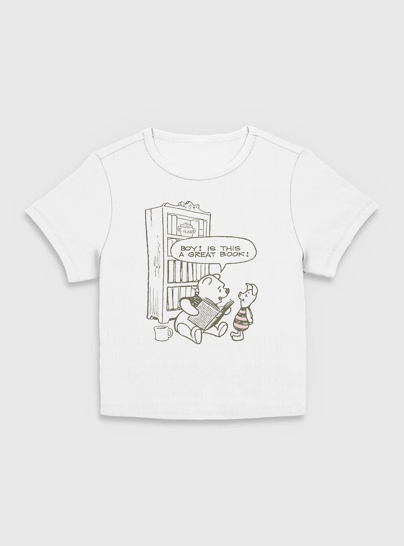 Disney Winnie The Pooh Great Book Women Baby T-Shirt