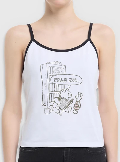 Disney Winnie The Pooh Great Book Womens Cami