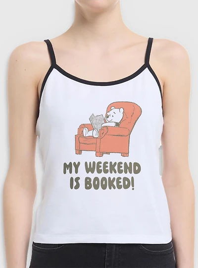 Disney Winnie The Pooh My Weekend Is Booked Womens Cami