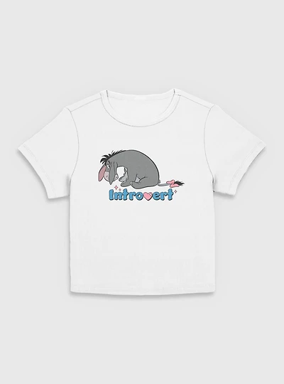 Disney Winnie The Pooh Introvert Eeyore Women Baby T-Shirt