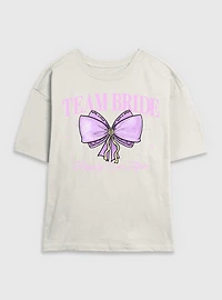 Disney Tangled Team Bride Rapunzel? Womens Skimmer T-Shirt