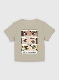 Disney Princesses Let's Go Girls Women Baby T-Shirt