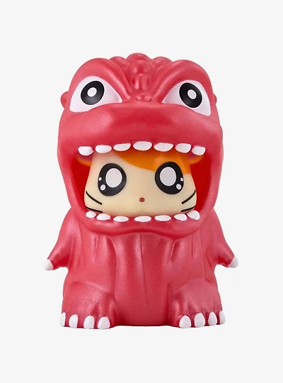 Bandai Namco Godzilla x Hamtaro Movie Monster Series Godziham-kun Figure (Metallic Red Ver.)