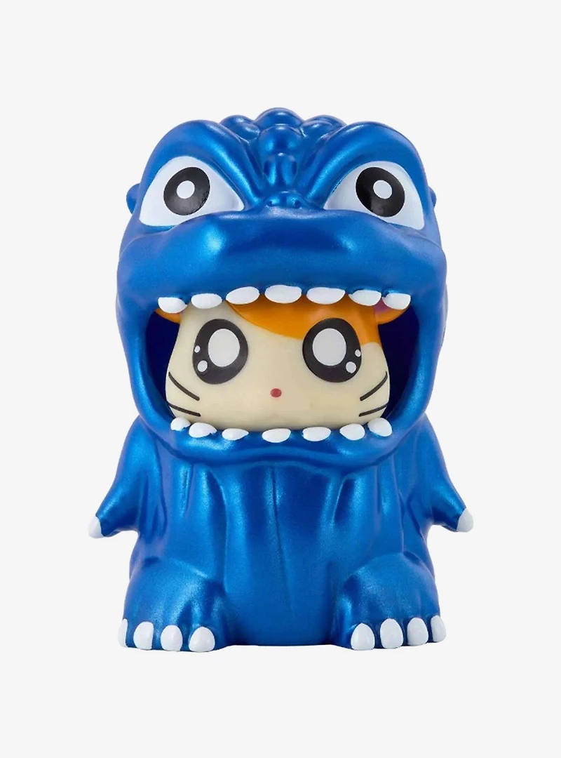 Bandai Namco Godzilla x Hamtaro Movie Monster Series Godziham-kun Figure (Metallic Blue Ver.)