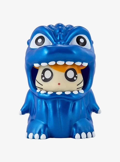 Bandai Namco Godzilla x Hamtaro Movie Monster Series Godziham-kun Figure (Metallic Blue Ver.)