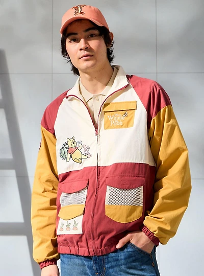 Disney Winnie the Pooh Color Block Windbreaker — BoxLunch Exclusive