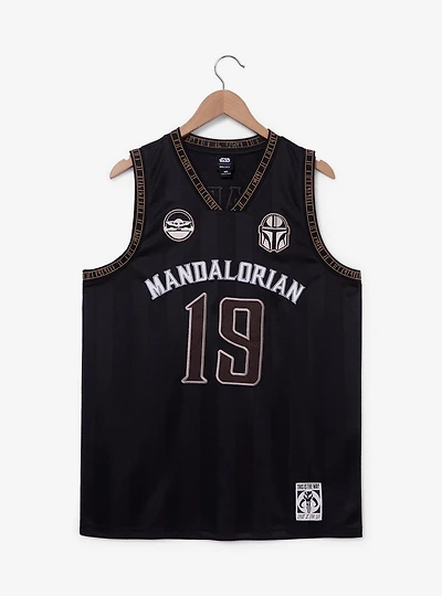 Star Wars The Mandalorian Din Djarin Basketball Jersey - BoxLunch Exclusive