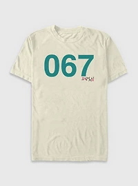 Squid Game Costume 067 Garment Dye T-Shirt