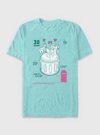 Squid Game Round And Carousel Garment Dye T-Shirt