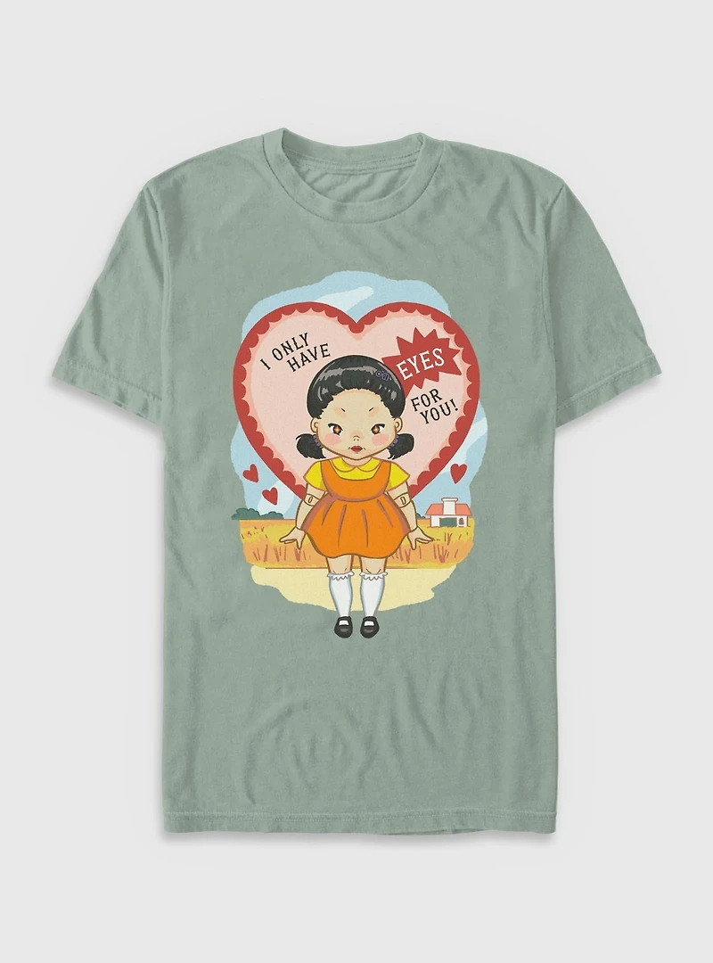 Squid Game Eyes For You Garment Dye T-Shirt