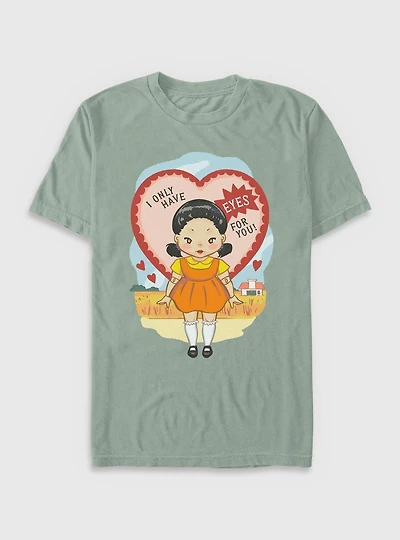 Squid Game Eyes For You Garment Dye T-Shirt
