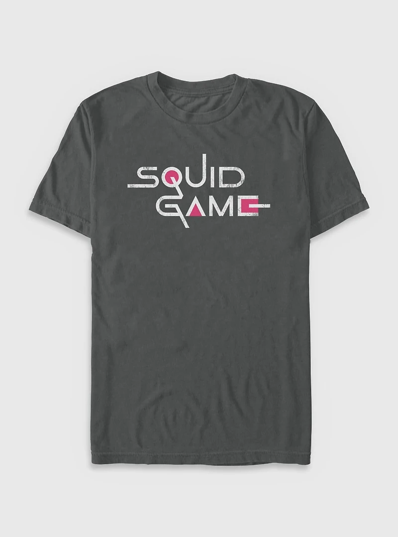 Squid Game English Title Garment Dye T-Shirt