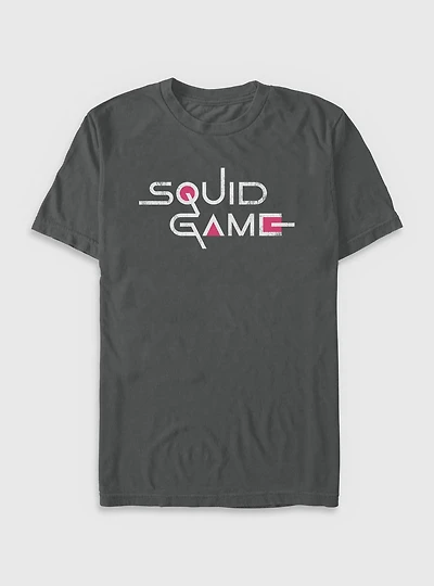 Squid Game English Title Garment Dye T-Shirt