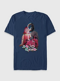 Squid Game Glitch Games Garment Dye T-Shirt
