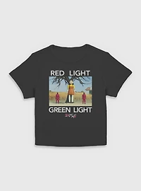 Squid Game Red Light Green Womens Baby T-Shirt