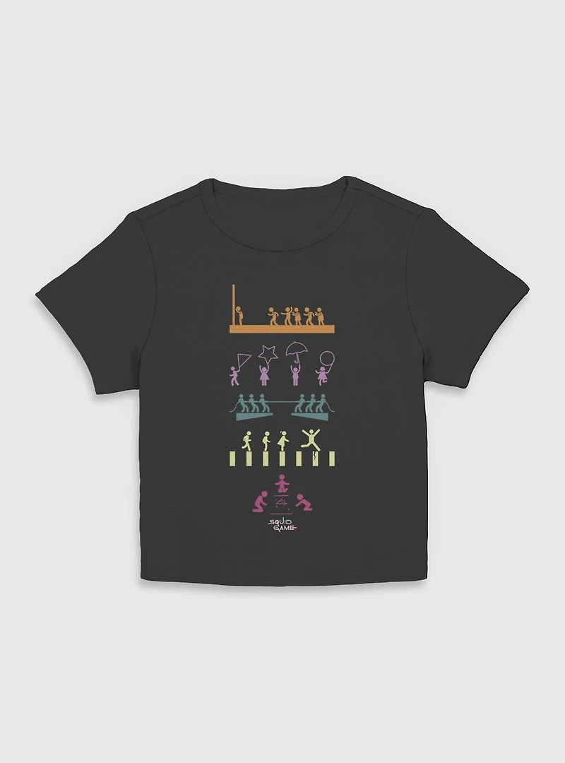 Squid Game Icons Womens Baby T-Shirt