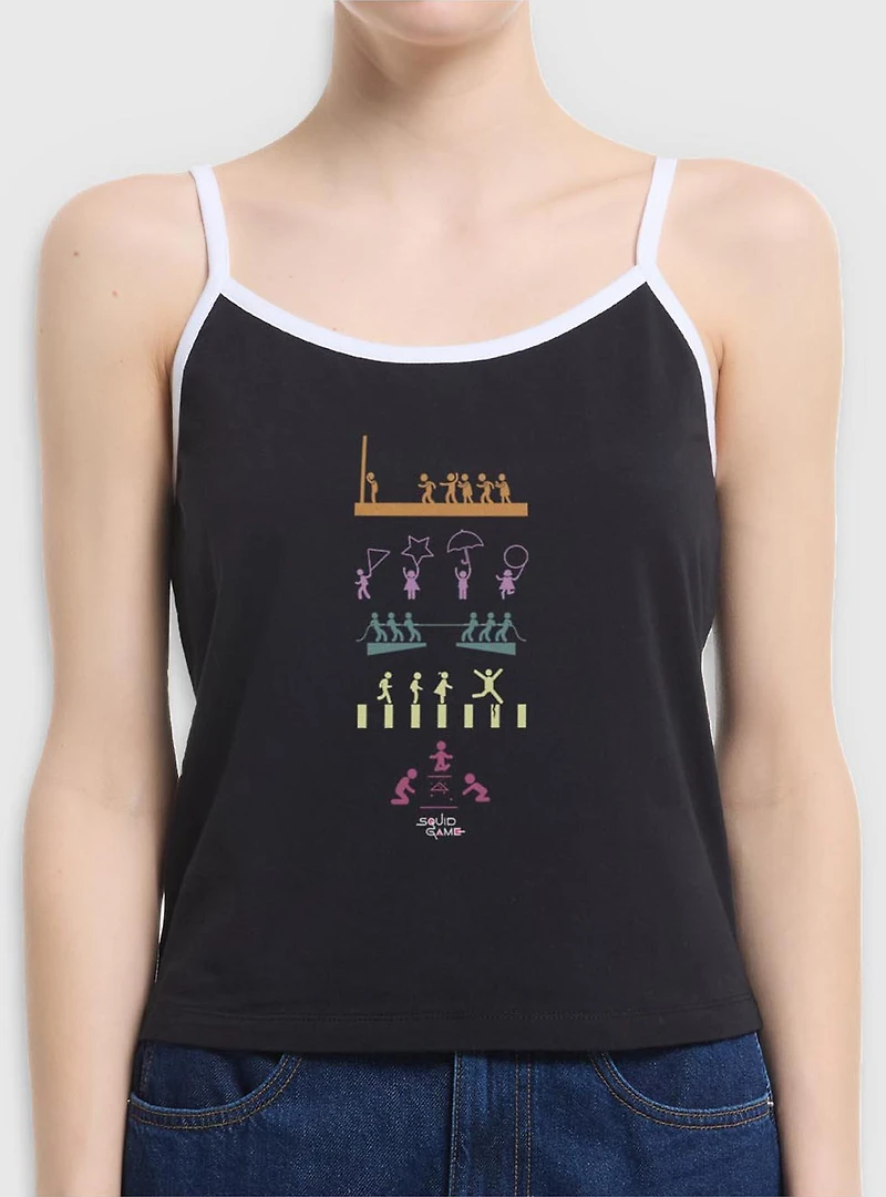 Squid Game Icons Womens Cami
