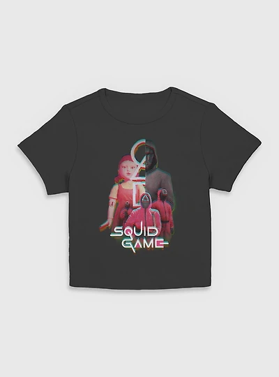 Squid Game Glitch Games Womens Baby T-Shirt