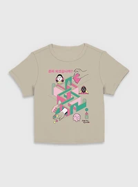 Squid Game Labyrinth Womens Baby T-Shirt