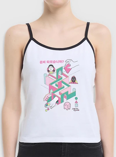 Squid Game Labyrinth Womens Cami