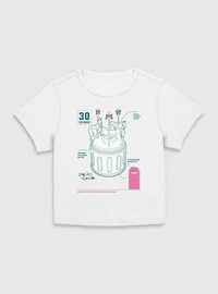 Squid Game Round And Carousel Womens Baby T-Shirt