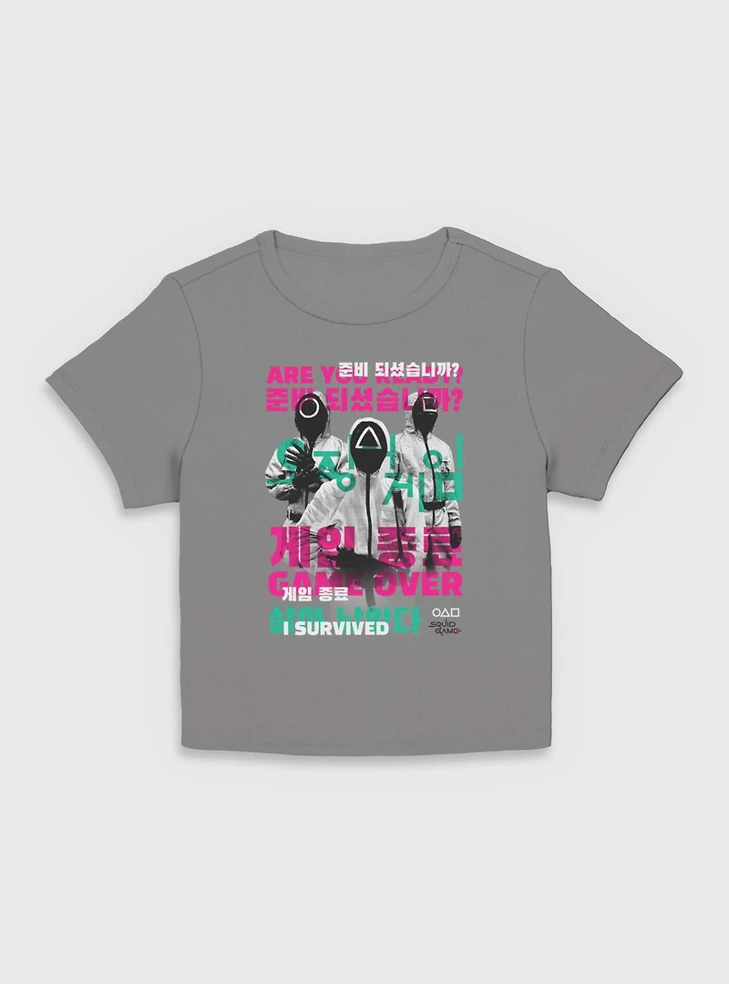 Squid Game I Survived Womens Baby T-Shirt