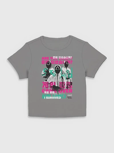 Squid Game I Survived Womens Baby T-Shirt