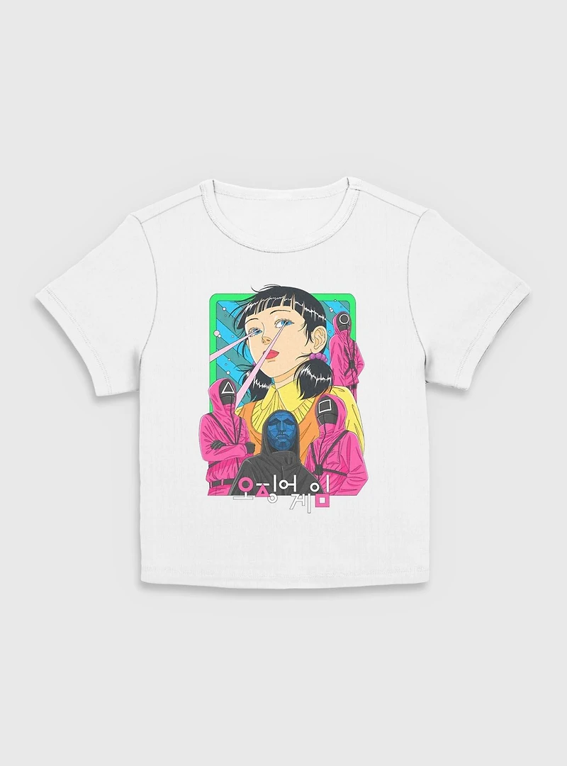 Squid Game Graphic Seoyoung Womens Baby T-Shirt