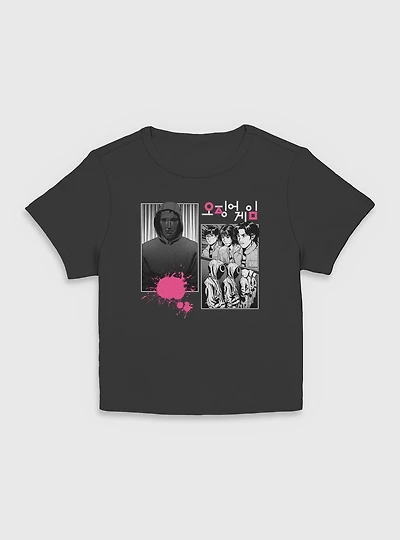 Squid Game Manga Panel Womens Baby T-Shirt