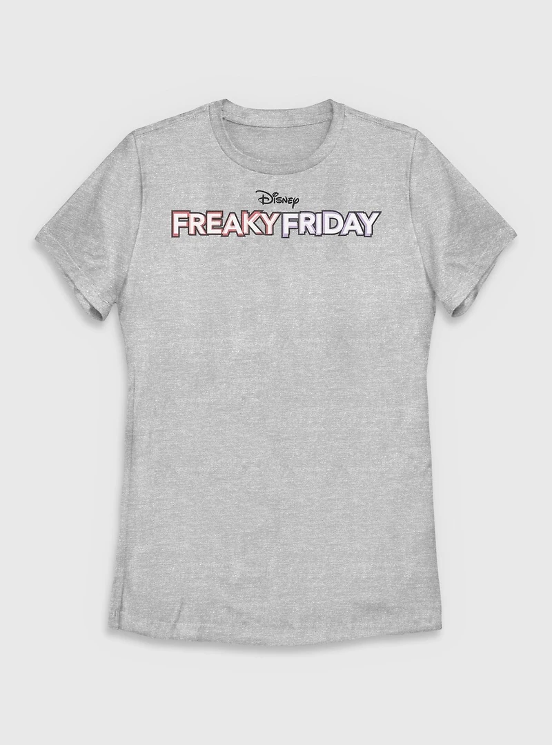 Disney Freaky Friday Logo Womens T-Shirt