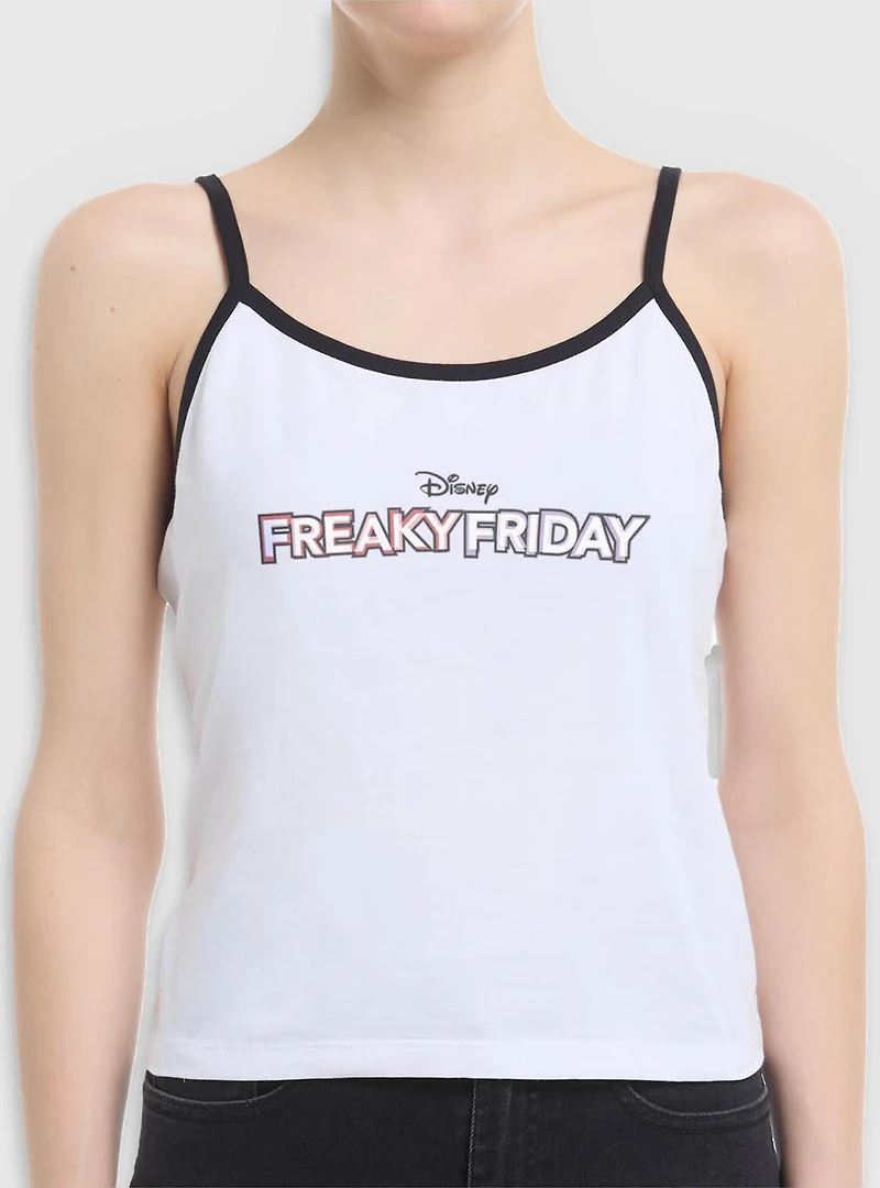 Disney Freaky Friday Logo Womens Cami