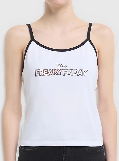 Disney Freaky Friday Logo Womens Cami