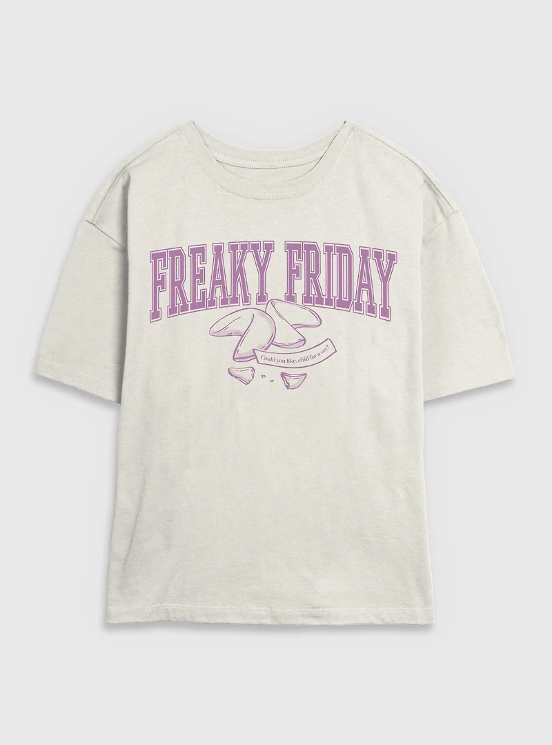 Disney Freaky Friday Fortune Cookies Womens Skimmer T-Shirt