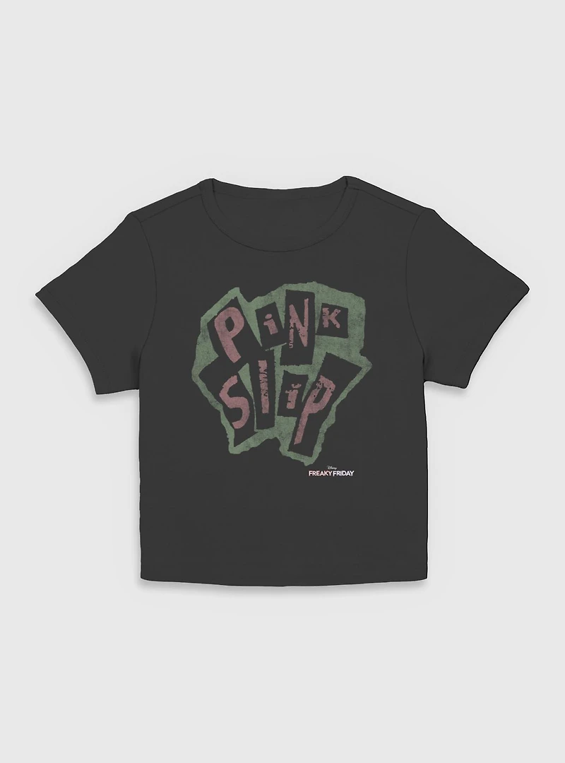 Disney Freaky Friday Pink Slip Women Baby T-Shirt