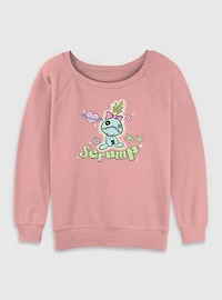 Disney Lilo & Stitch Scrump Stars Womens Slouchy Sweatshirt