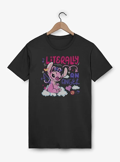Disney Lilo & Stitch Literally An Angel T-Shirt