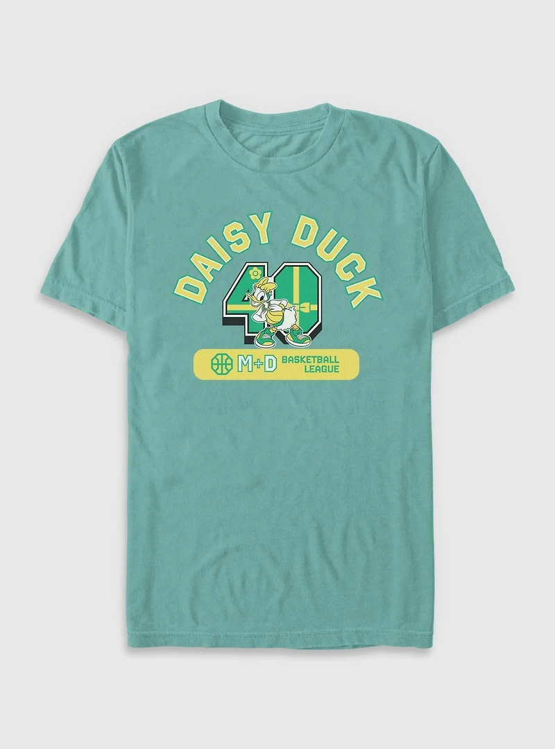 Disney Daisy Duck Basketball League Garment Dye T-Shirt