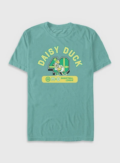 Disney Daisy Duck Basketball League Garment Dye T-Shirt