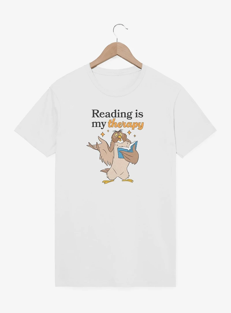 Disney Winnie The Pooh Reading Is My Therapy T-Shirt