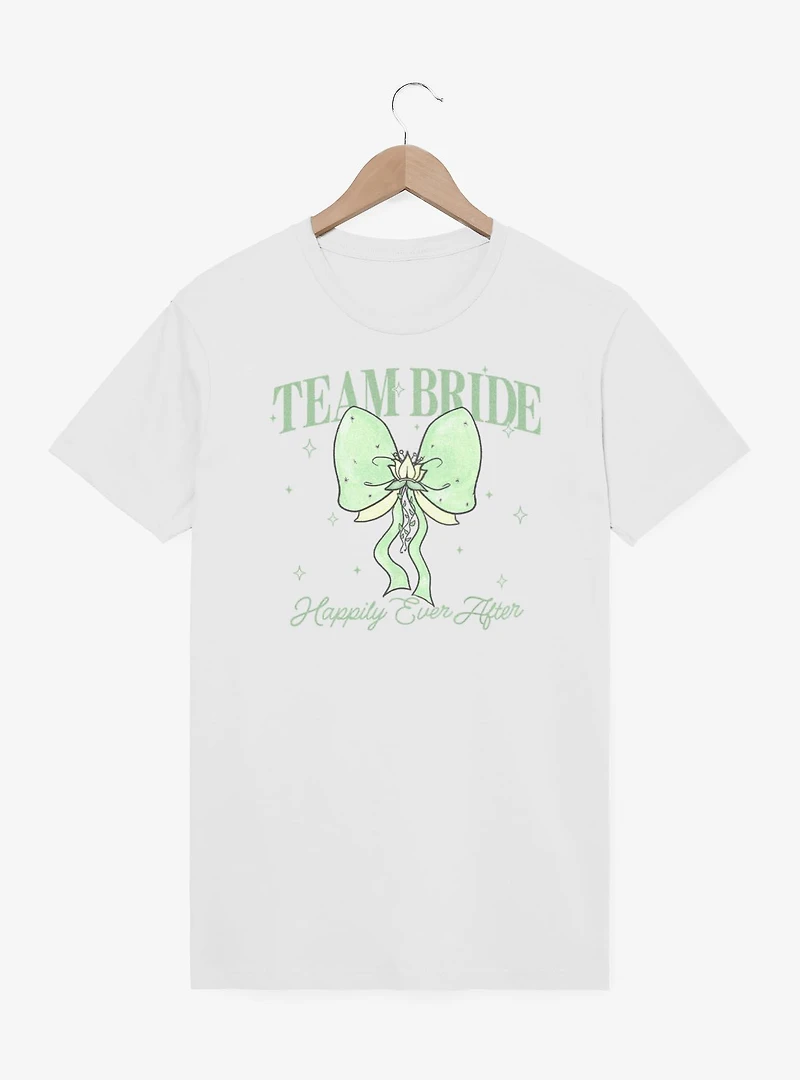 Disney The Princess And Frog Team Bride Happily Ever After T-Shirt