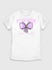 Disney Tangled Team Bride Rapunzel? Womens T-Shirt