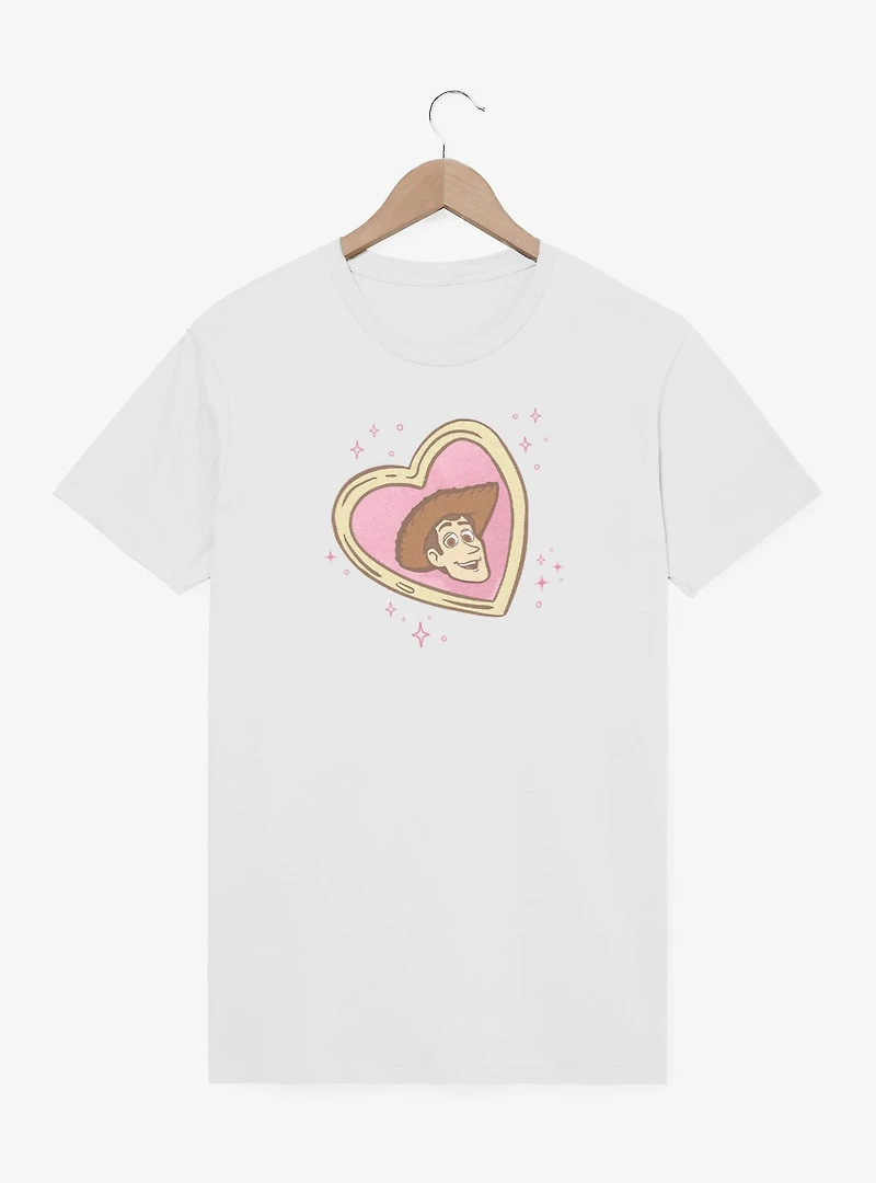 Disney Pixar Toy Story Woody Heart Locket T-Shirt