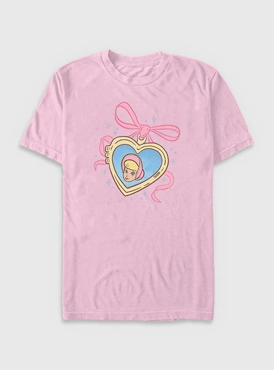 Disney Pixar Toy Story Bo Peep Heart Locket Garment Dye T-Shirt