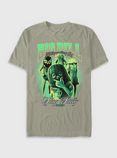 Fortnite Big Dill Stay Salty Garment Dye T-Shirt