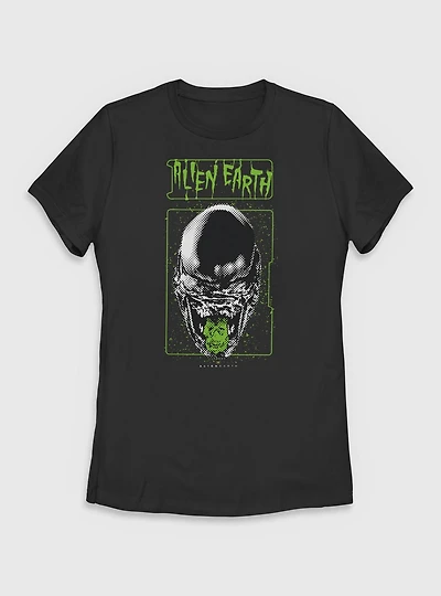 Alien: Earth Crash Landed Xenomorph Womens T-Shirt