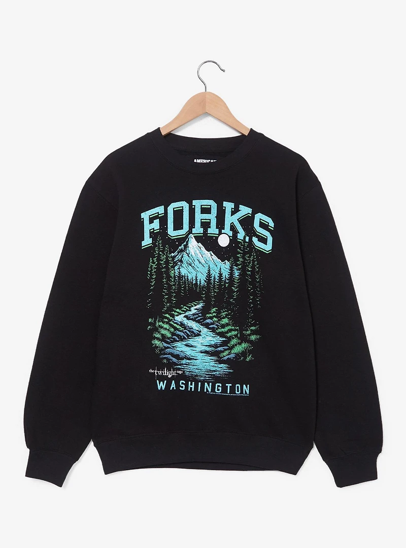 Twilight Forks Scenic Crewneck - BoxLunch Exclusive